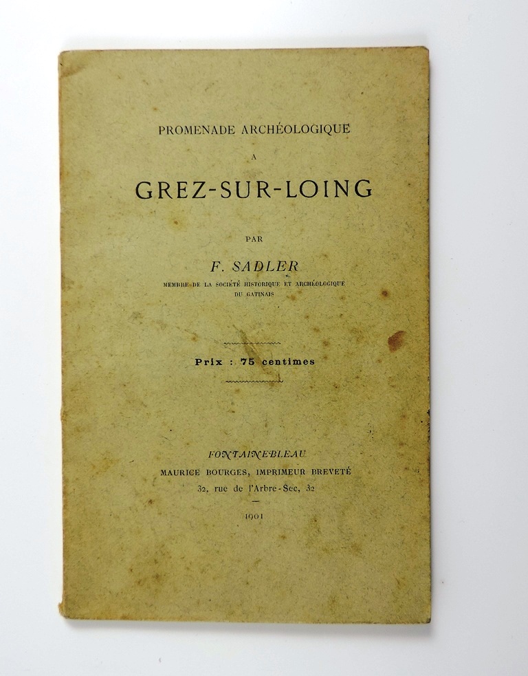 Promenade archéologique à Grez-sur-Loing